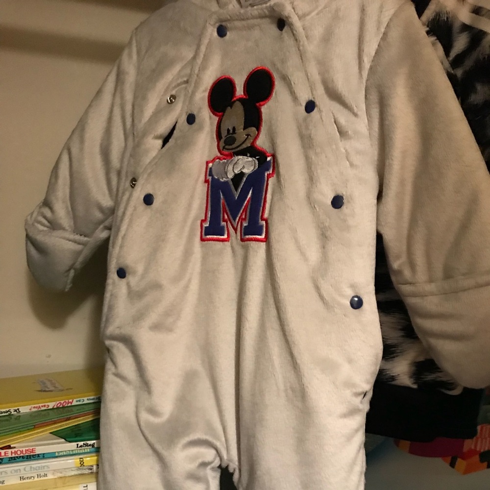 Infant Disney Mikey mouse snow suit